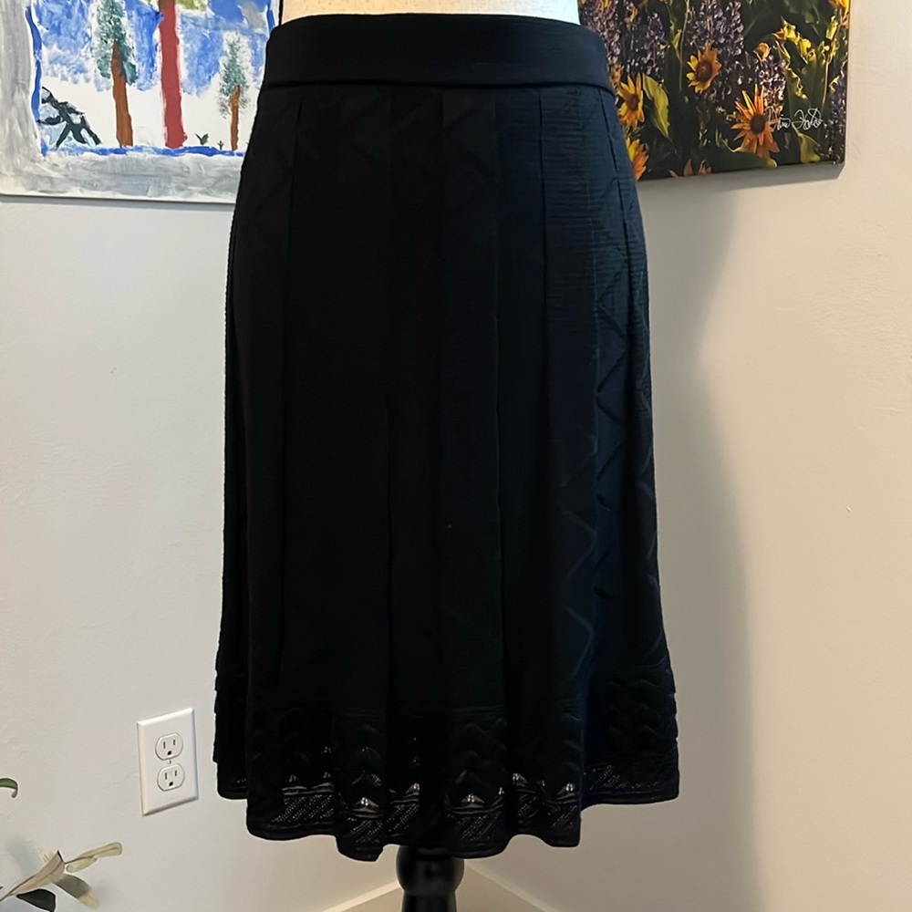 Missoni Black Textured Skirt